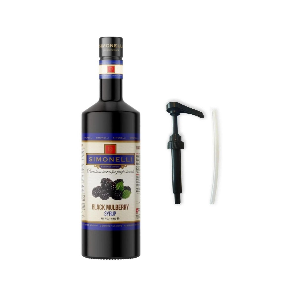 Simonelli -  Karadut Aromalı Şurup