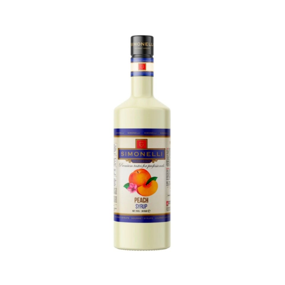 Simonelli - Şeftali Aromalı Şurup