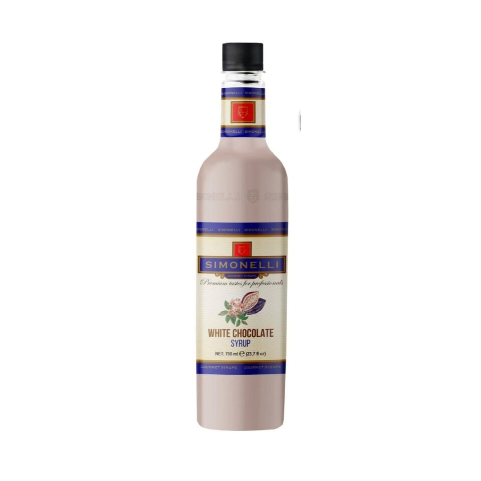 Simonelli - Beyaz Çikolata Aromalı Şurup
