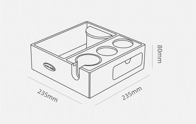 MHW-3BOMBER Pratik İşlevsel Knock Box