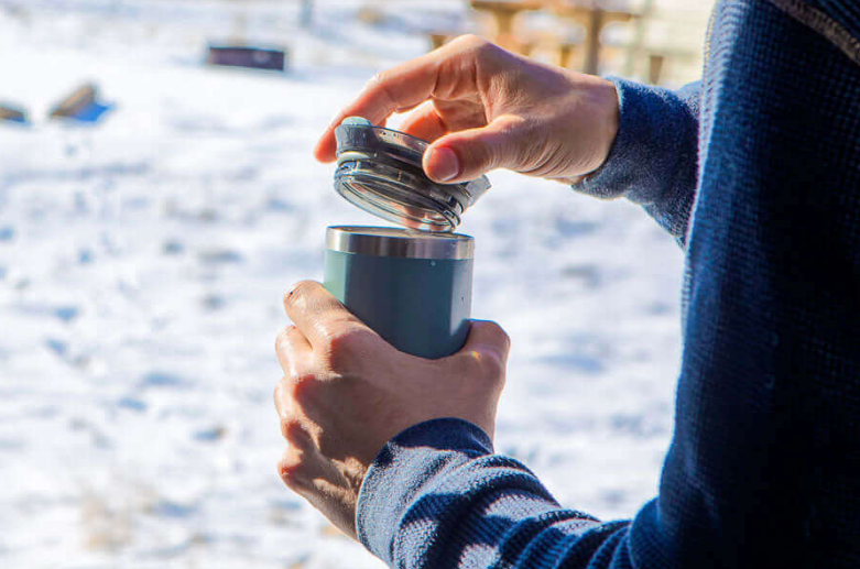 Wacaco Octaroma Termos Mug Göl Mavisi