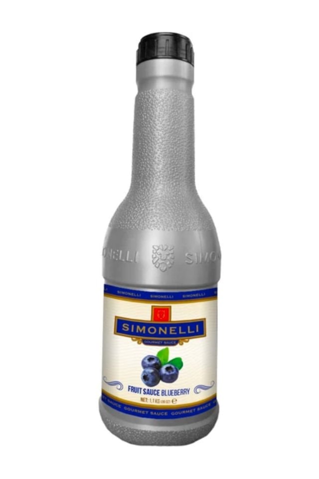 Simonelli - Yaban Mersini Aromalı Frozen Püre Smoothies - 1000 Gr