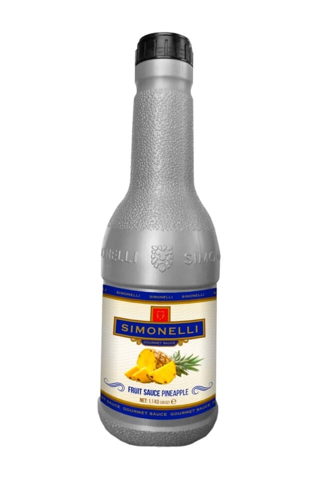 Simonelli - Ananas Aromalı Frozen Püre Smoothies - 1000 Gr