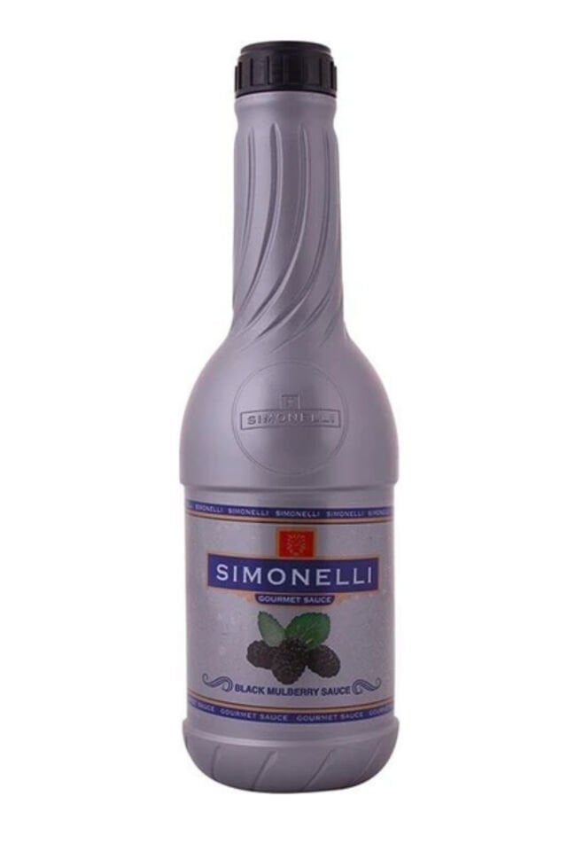 Simonelli - Karadut Aromalı Frozen Püre Smoothies - 1000 Gr