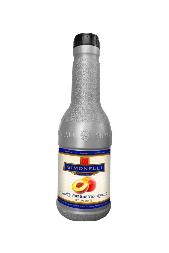 Simonelli - Şeftali Aromalı Frozen Püre Smoothies - 1000 Gr