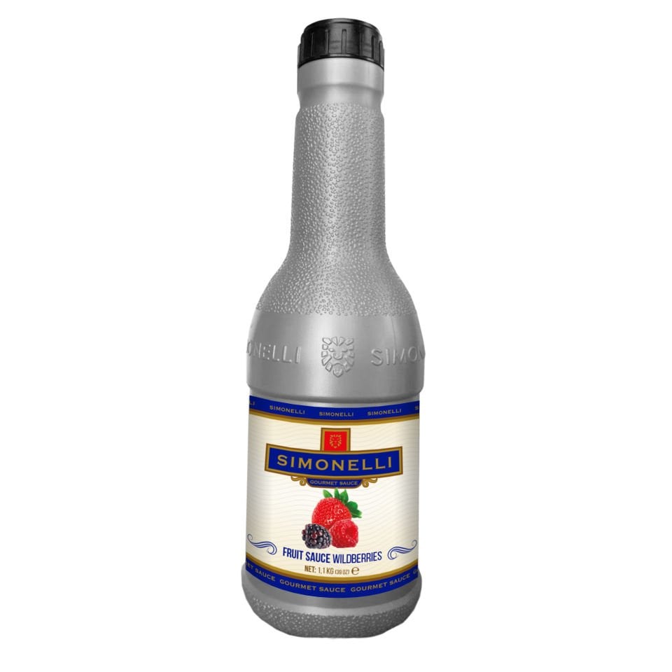 Simonelli - Orman Meyveleri Aromalı Frozen Püre Smoothies - 1 Kg