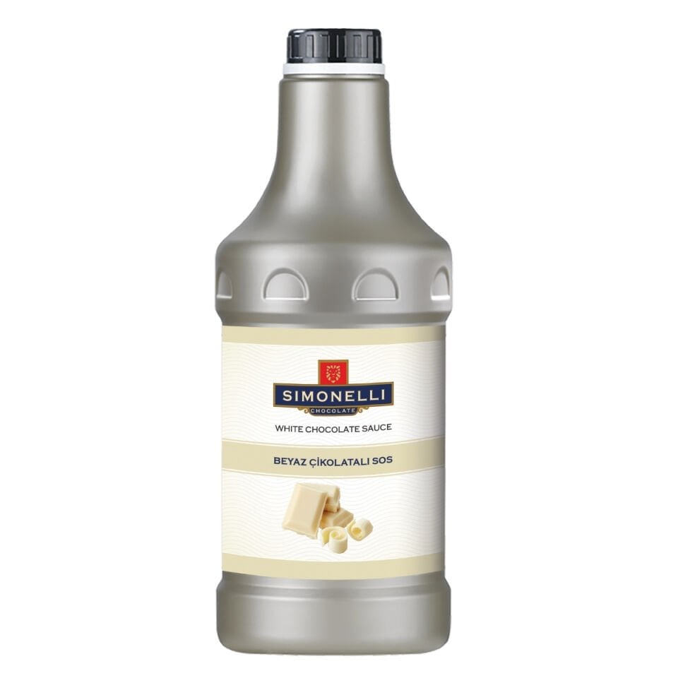 Simonelli - Beyaz Çikolatalı Profesyonel Bar Sos -  2,5  Kg
