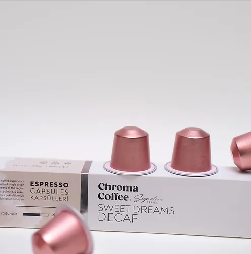 Signature Series SWEET DREAMS DECAF (Kafeinsiz) 10x Kapsül Kahve Nespresso Uyumlu