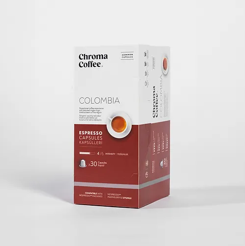 Wacaco Minipresso NS2 - Chroma Coffee (Colombia) Kapsül Kahve Seti 30X