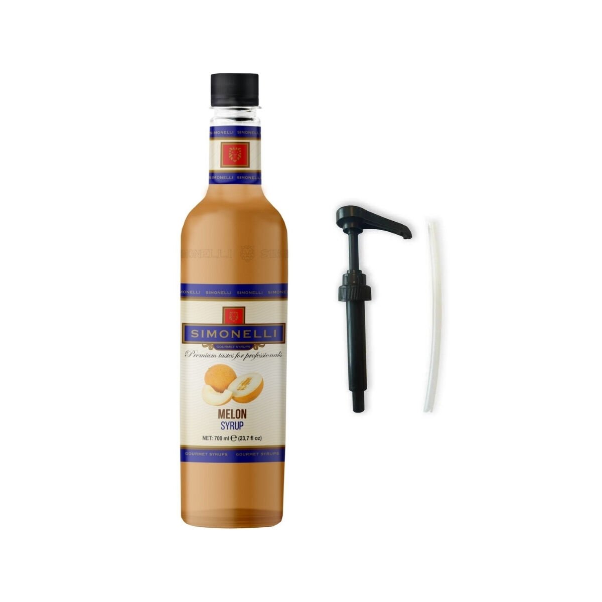 Simonelli - Kavun Aromalı Şurup 70 cl + Pompa