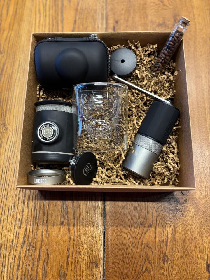 WACACO PİCOPRESSO+EXAGRİND+SKULL HEDİYE SETİ