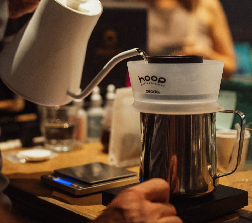Ceado Hoop Coffee Brewer AQUA