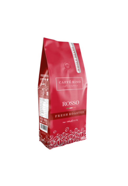 Caffe Rino Espresso Rosso 1000gr (Çekirdek Kahve)