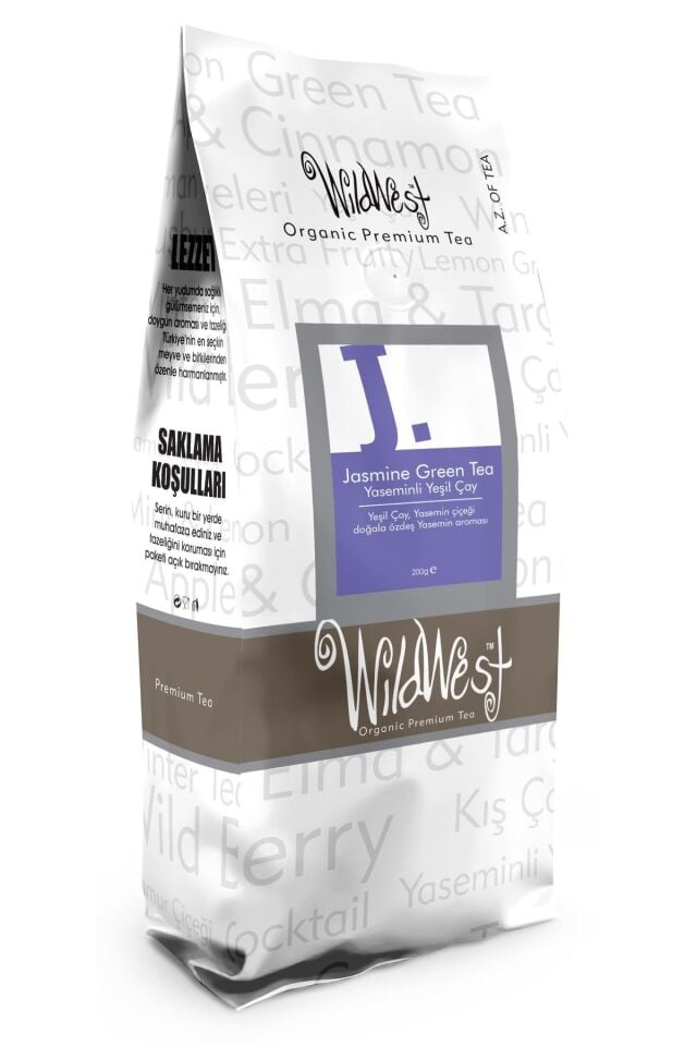 Yaseminli Yeşil Çay  200 gr Wıld West