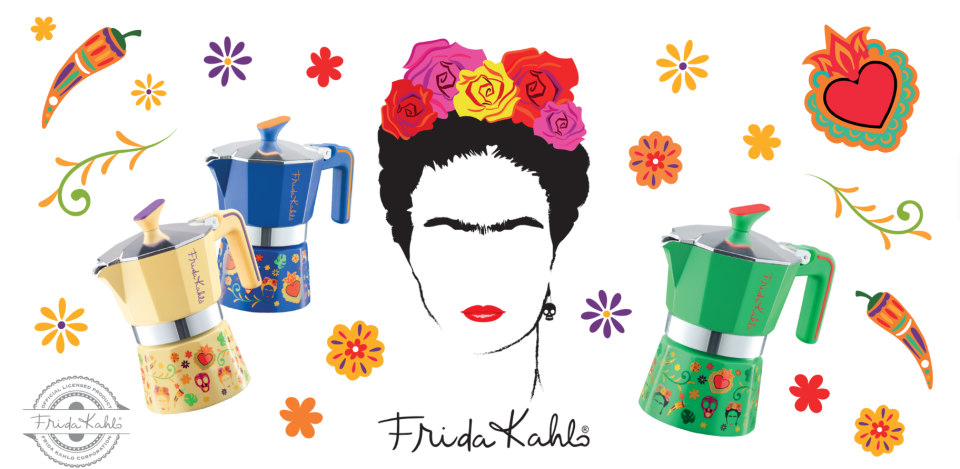 Pedrini Frida Kahlo - 3 Cup Moka Pot