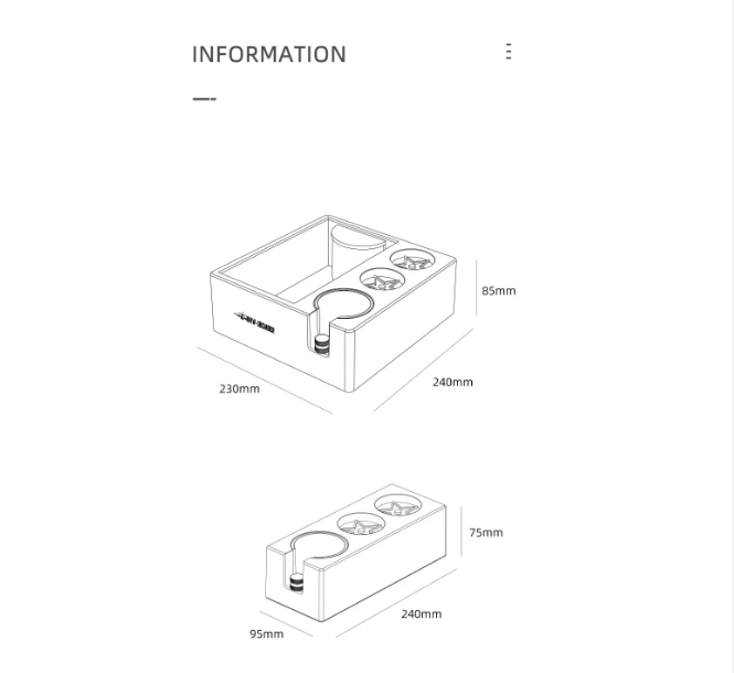 MHW-3BOMBER ABS Çok Amaçlı Knock Box