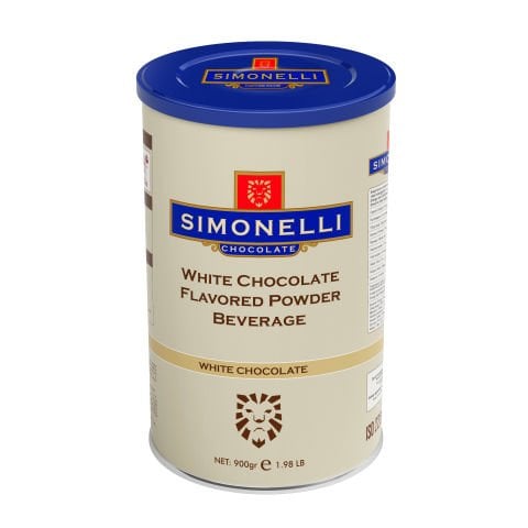 Simonelli - Sıcak Çikolata - Beyaz Çikolata Aromalı 900 gr