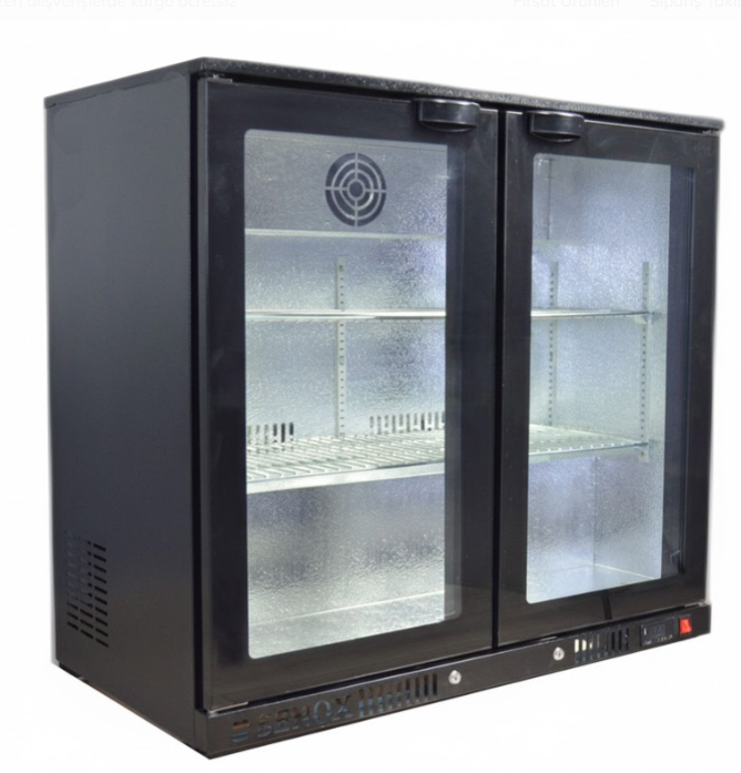 SENOX SÜRGÜ KAPAKLI BAR ALTI ŞİŞE DOLABI