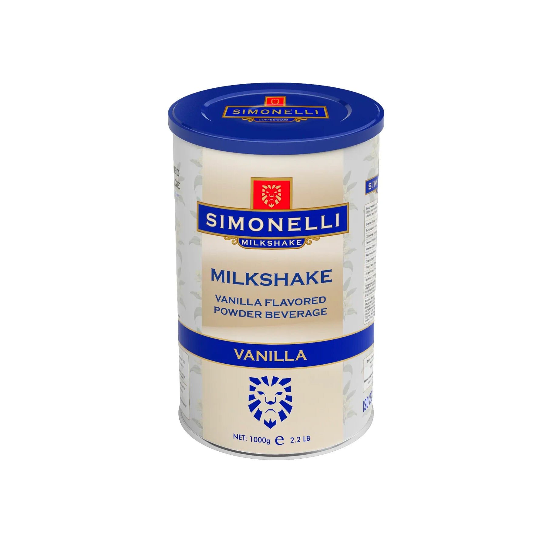 Simonelli - Vanilya Aromalı Milkshake - 1000gr