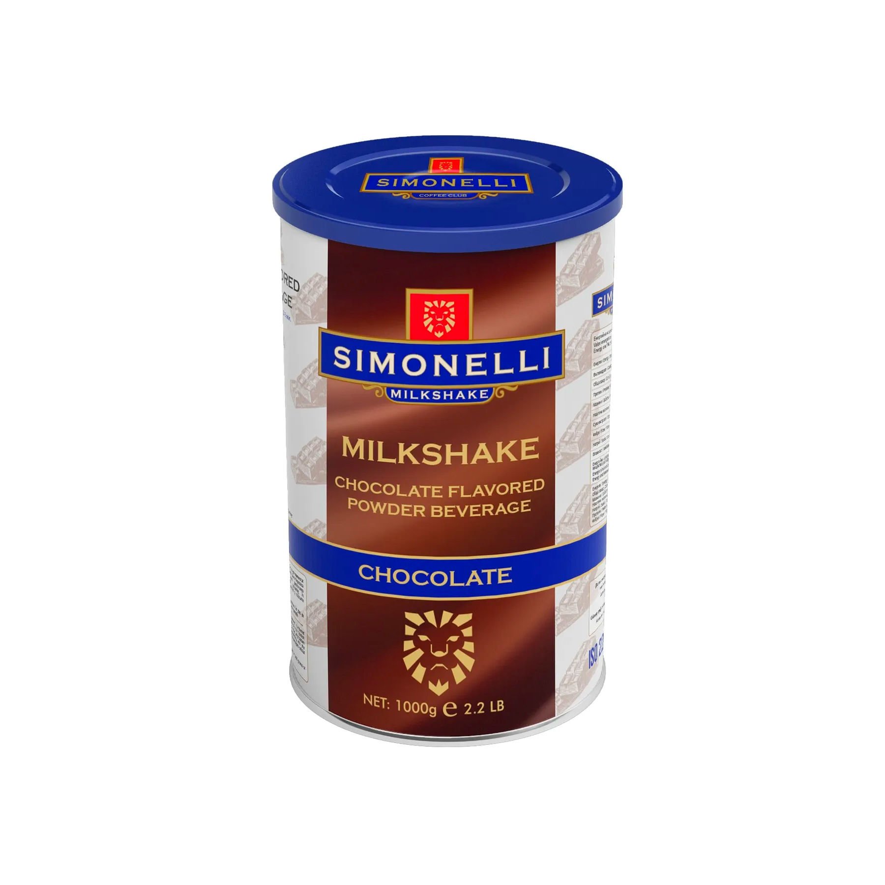 Simonelli - Çikolata Aromalı Milkshake - 1000gr
