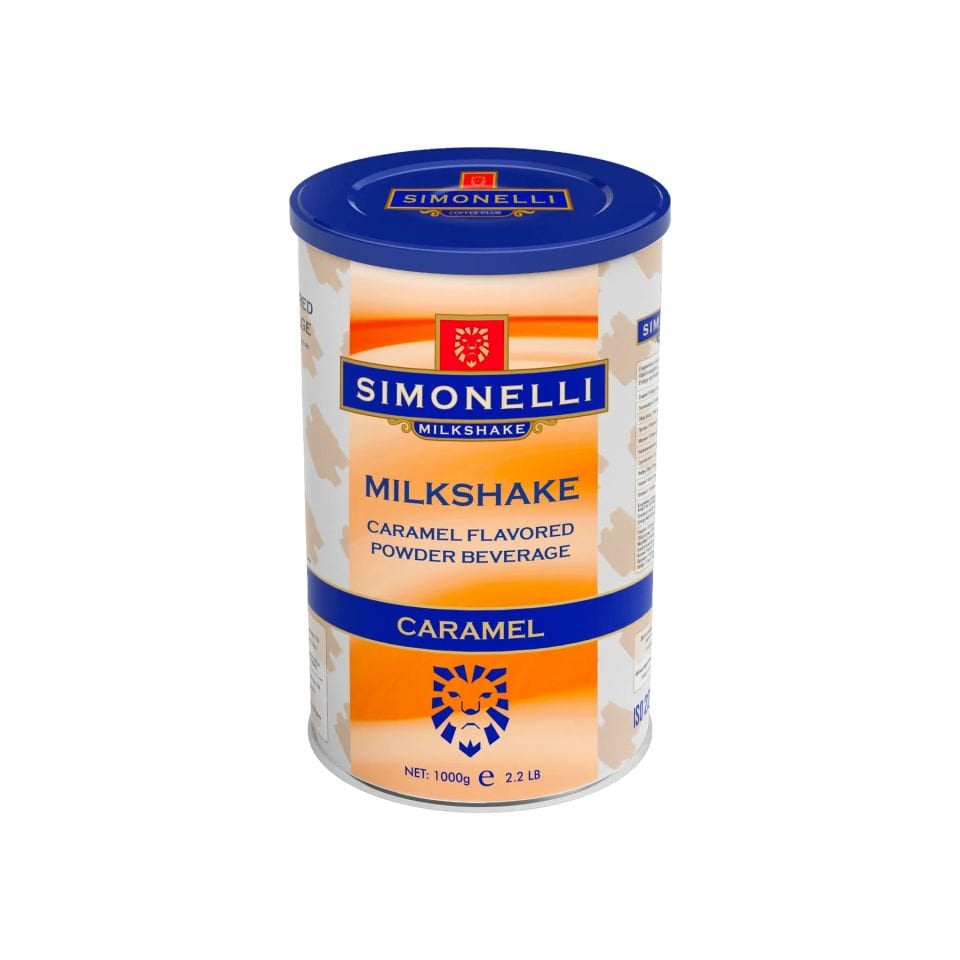 Simonelli - Karamel Aromalı Milkshake - 1000gr