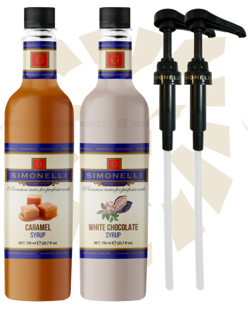 SİMONELLİ 2 li ŞURUP SET // POMPA HEDİYELİ