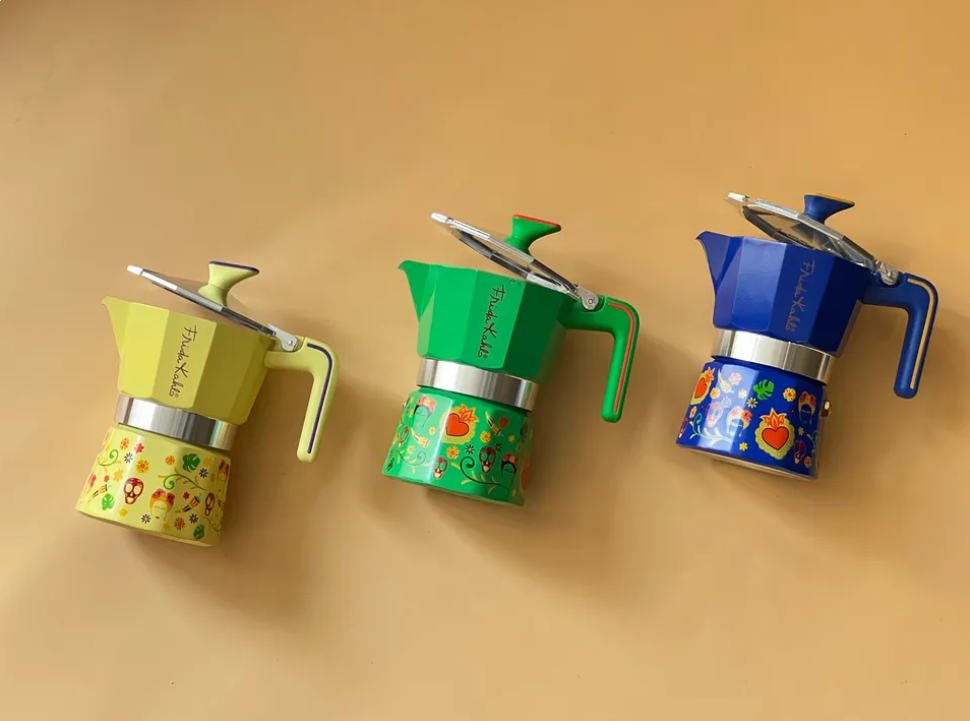 Pedrini Frida Kahlo - 6 Cup Moka Pot