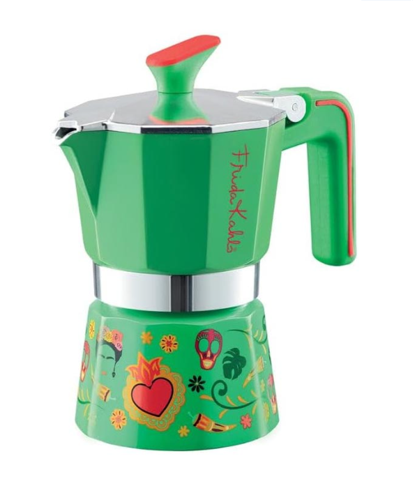 Pedrini Frida Kahlo - 6 Cup Moka Pot